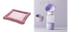 Pet Cooling Pad Bed For Dogs Cats Puppy Kitten Cool Mat Pet Blanket Ice Silk Material Soft For Summer Sleeping Blue Breathable