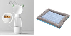 Pet Cooling Pad Bed For Dogs Cats Puppy Kitten Cool Mat Pet Blanket Ice Silk Material Soft For Summer Sleeping Blue Breathable