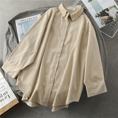 Korean-style Mid-length Batwing-sleeve Versatile Coat