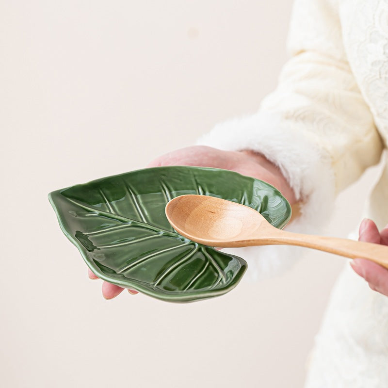 Personalized Creative Kitchen Spoon And Saucer Holder For Home Use