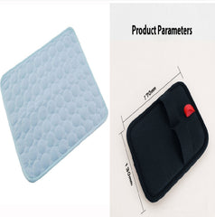 Pet Dog Cat Ice Silk Cold Nest Pad For Cooling In Summer