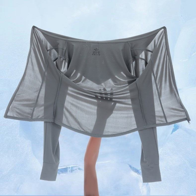Sun Protection Clothing For Women Ice Silk Thin