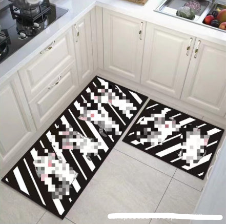 Kitchen Floor Mat Absorbs Water And Oil, Anti-slip For Home Use
